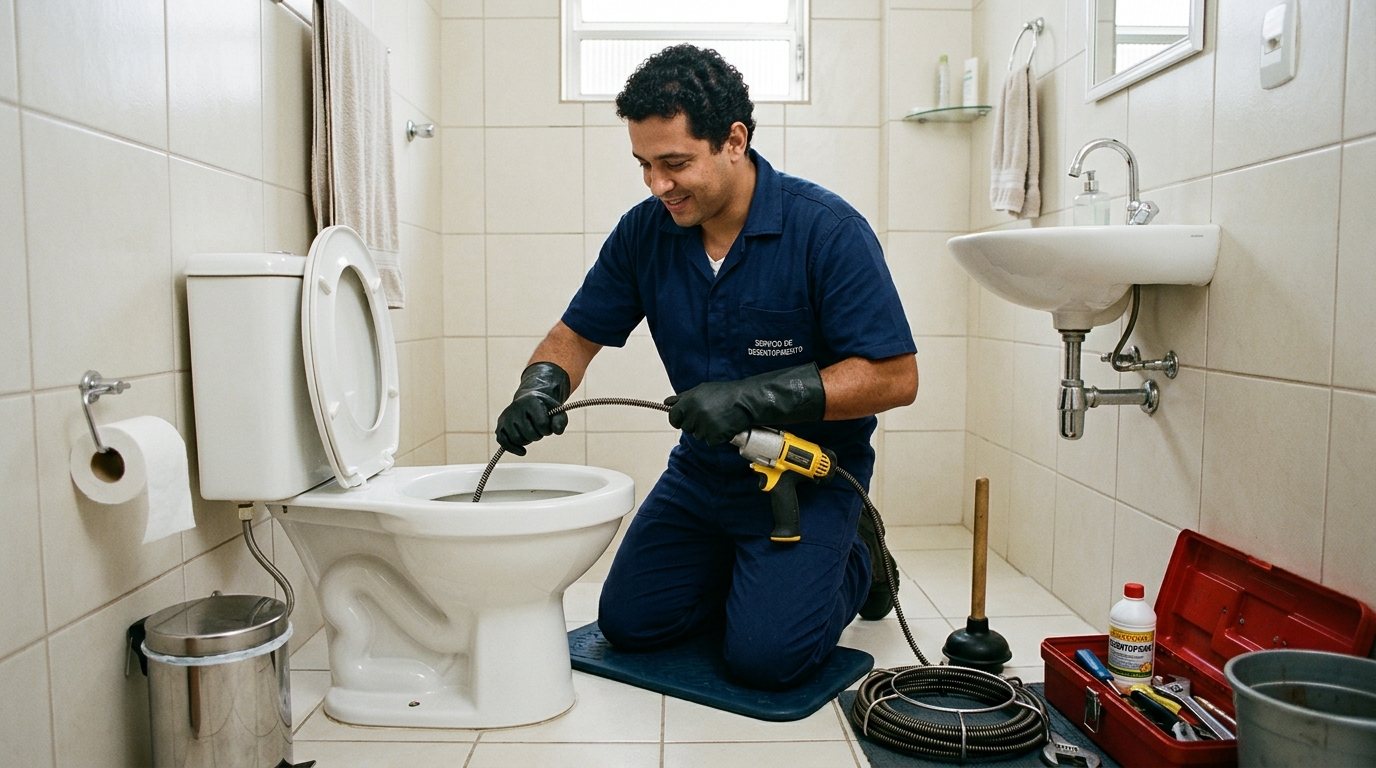 Manutenção no Banheiro em Sorocaba‑SP